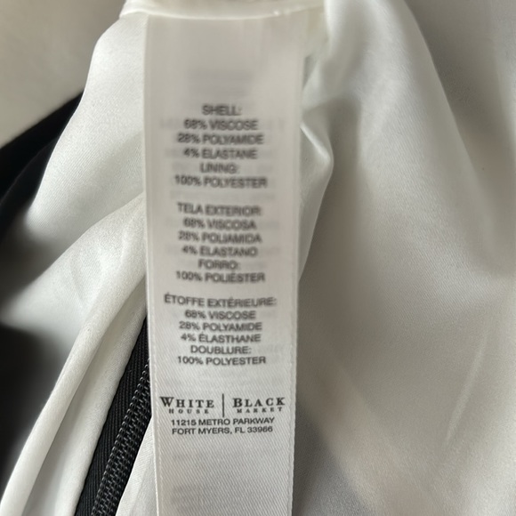 WHBM Multi colour pencil skirt - Picture 6 of 6